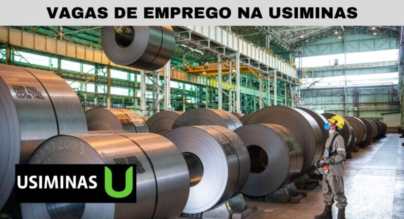 As vagas de emprego ofertadas pela USIMINAS são para atuar nas unidades de São Paulo, Minas Gerais e Rio Grande do Sul.
