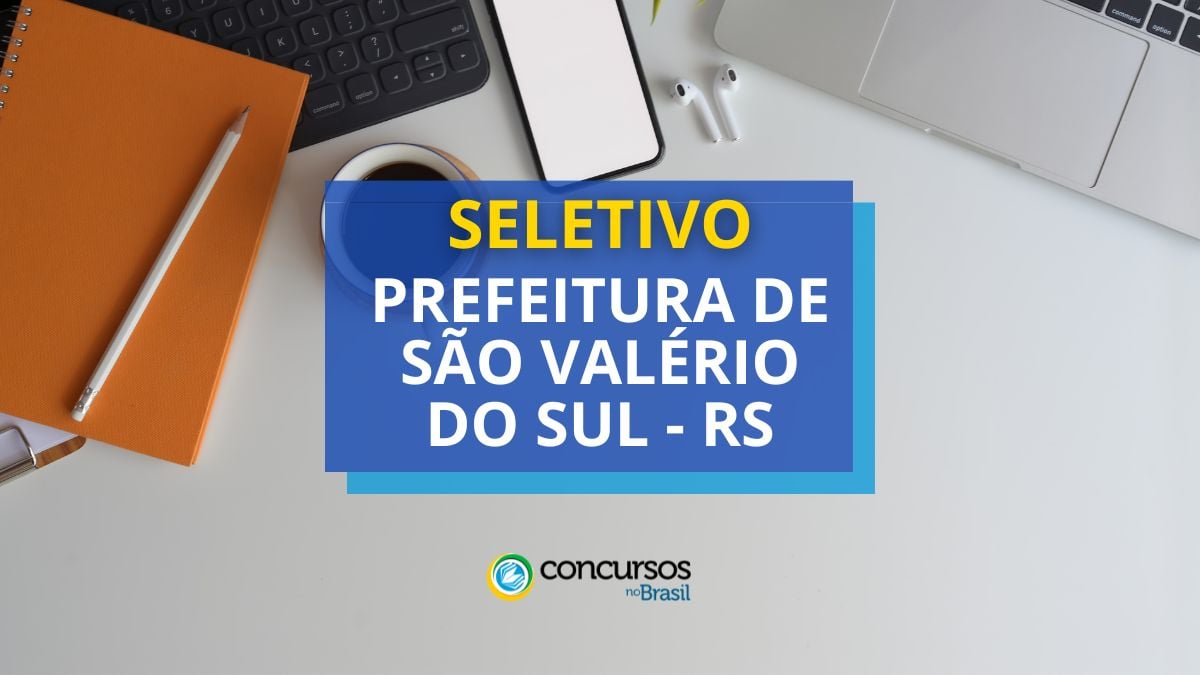 Processo seletivo Prefeitura de São Valério do Sul, Prefeitura de São Valério do Sul, edital Prefeitura de São Valério do Sul.